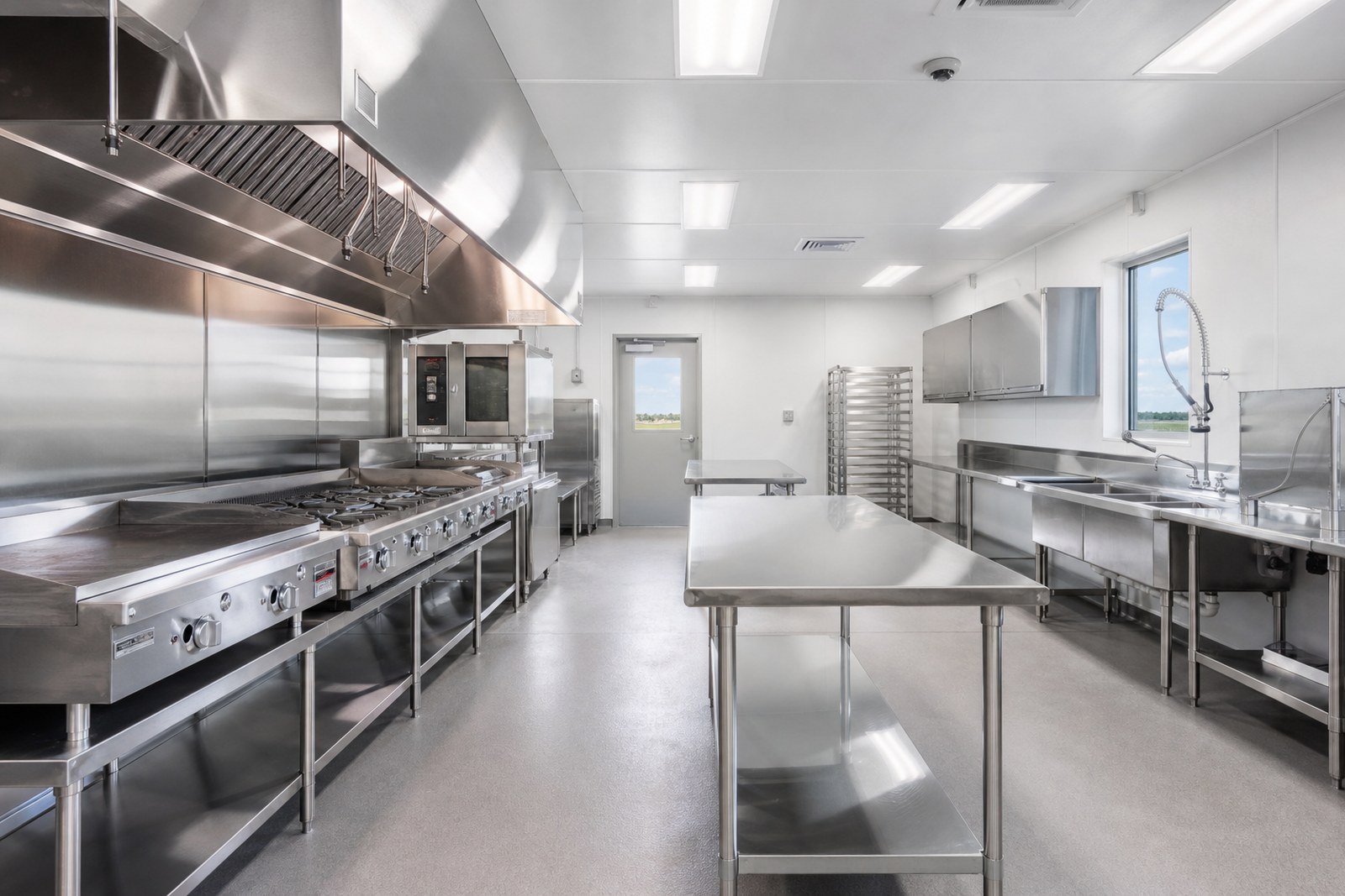 Modular commercial kitchens